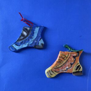 Santa's BootieOrnament