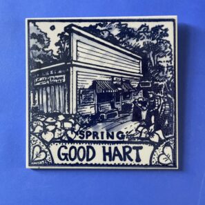 Limited Edition Blue & White Tile Spring in Good Hart