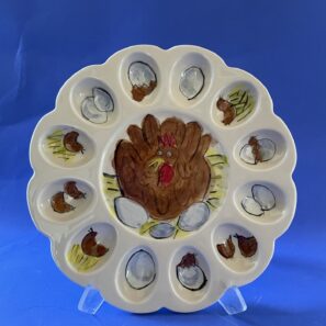 Cinnamon Queen Deviled Egg Plate