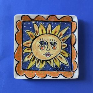 Summer Sun Small Square Dish
