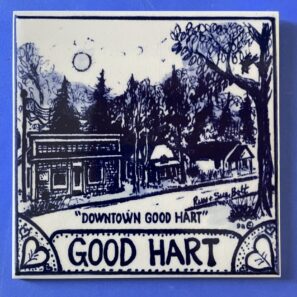 Limited Edition Blue & White Tile Downtown Good Hart